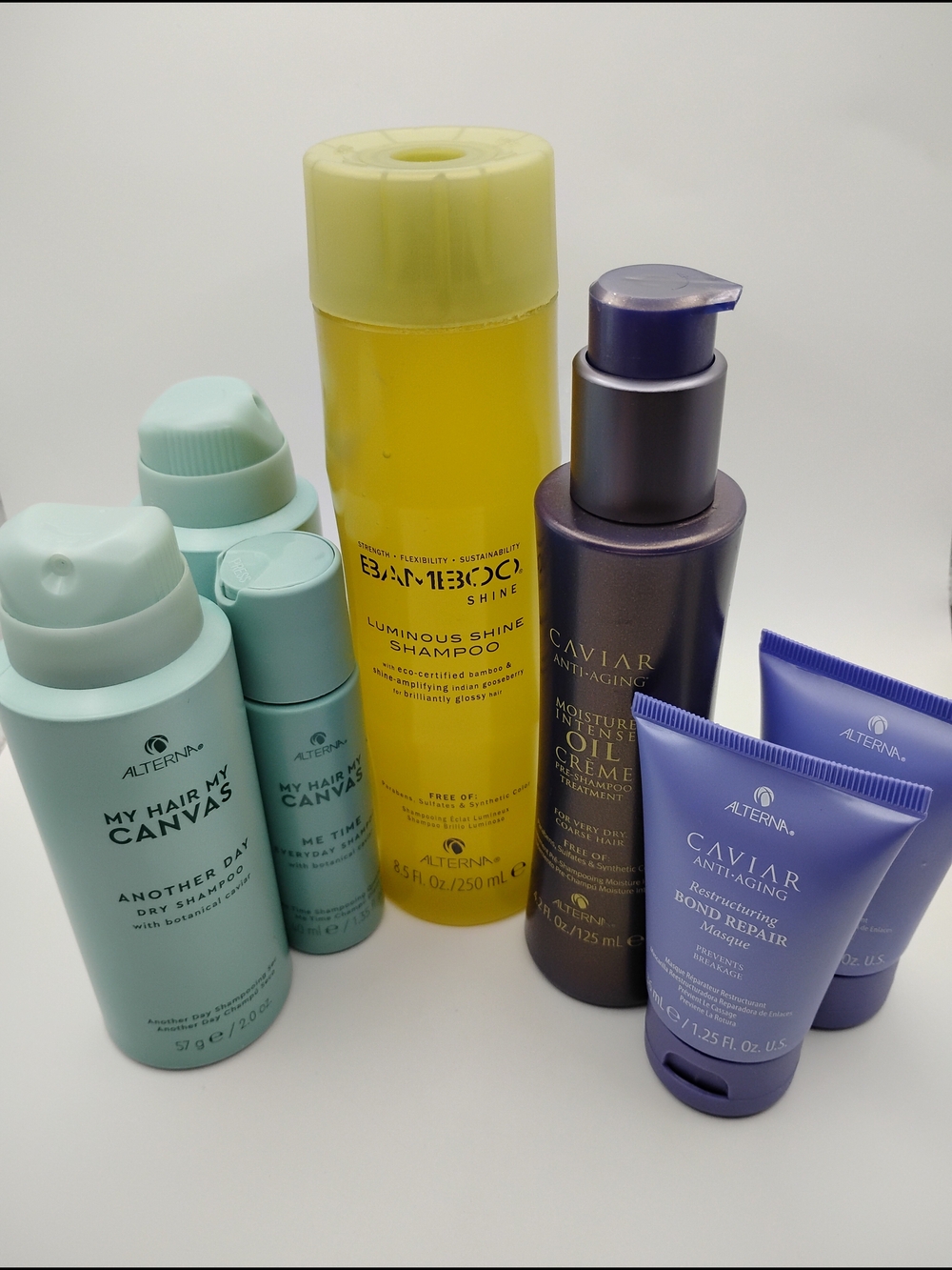 Alterna Hair Care Set -  Shampoo & Treatments 6 Pieces